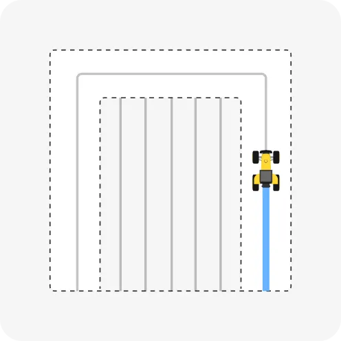 På huvudlandskontur